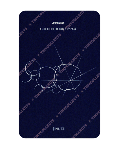 San JJMuze Lucky Draw Smarteez ver. Golden Hour part 4 ATEEZ