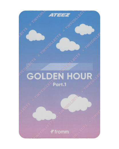 Hongjoong Fromm 3.0 Care Bear/Kirby Hat ver. fansign benefit Golden Hour part 1 ATEEZ