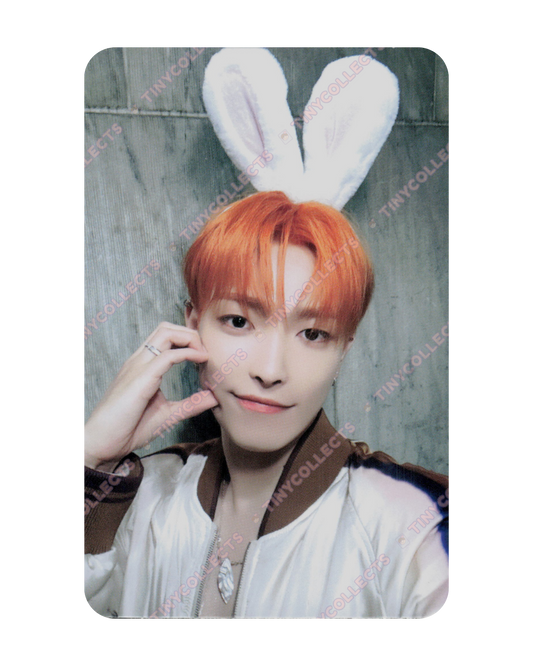 Hongjoong Makestar 3.0 Bunny Ears Headband ver. fansign benefit Golden Hour Part 1 ATEEZ