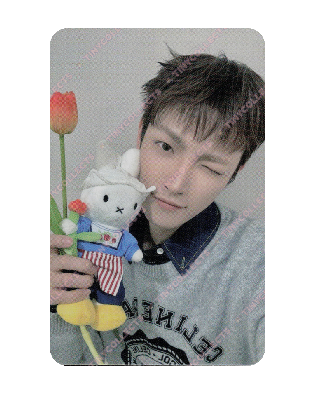 Hongjoong Fromm Lucky Draw 1.0 Miffy with Tulip ver. Golden Hour part 4 ATEEZ