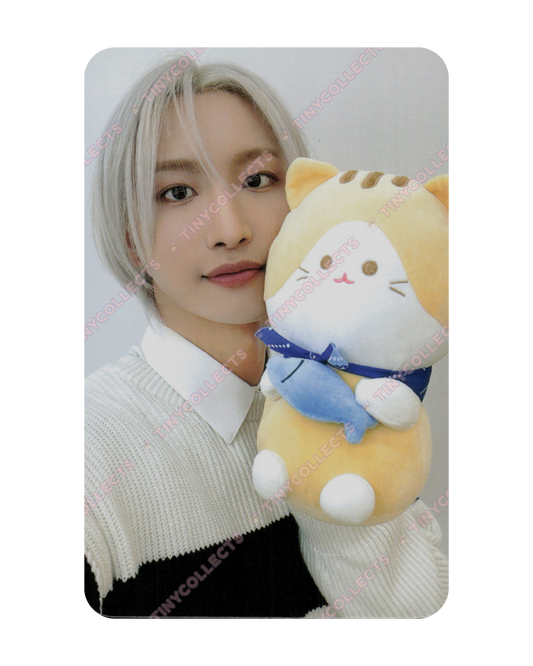 Seonghwa Soundwave 4.1 Cat Friend ver. fansign benefit Golden Hour part 2 ATEEZ