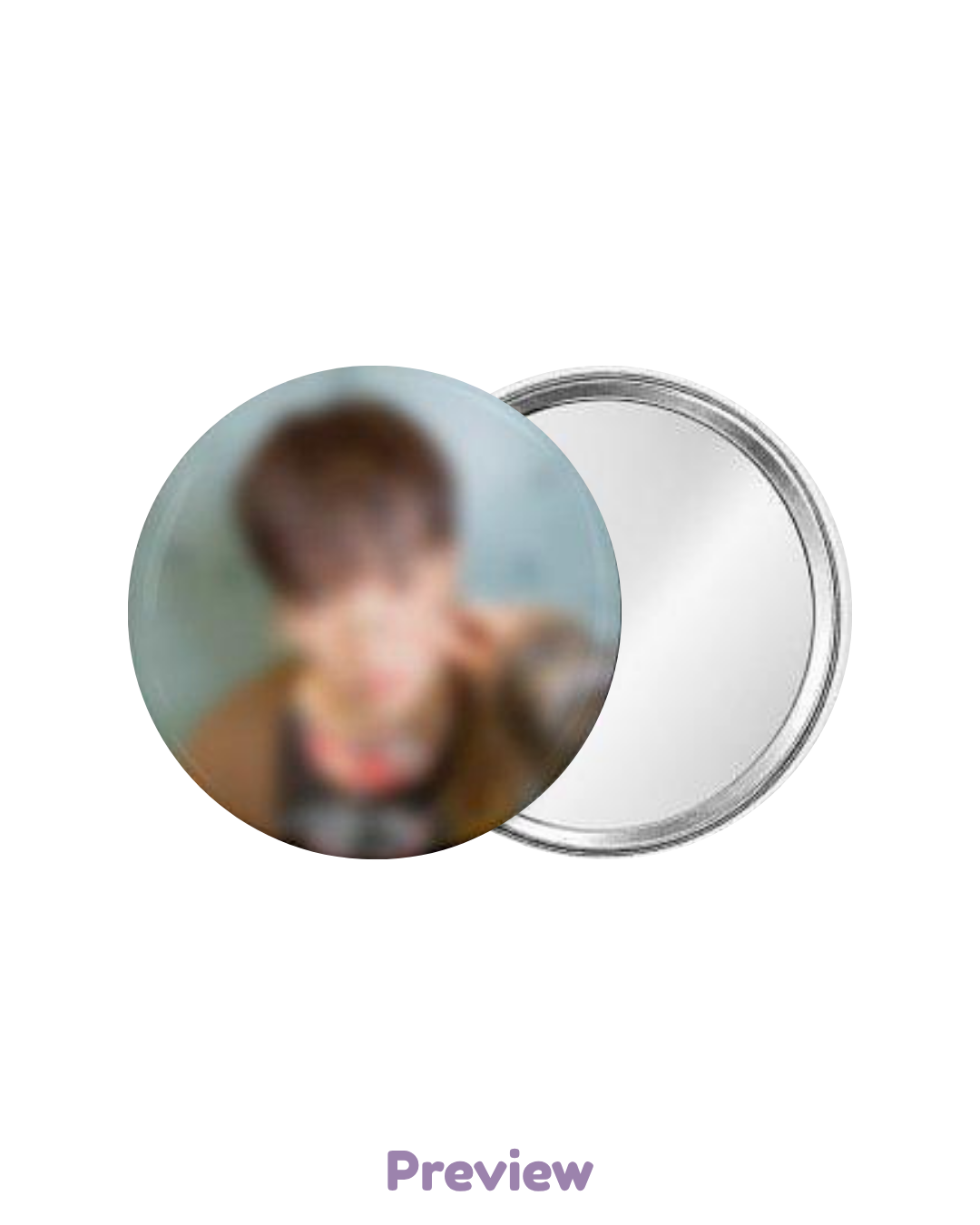 Hongjoong Hellolive 1.2 Cheek Pinch ver. hand mirror POB Golden Hour part 6 ATEEZ