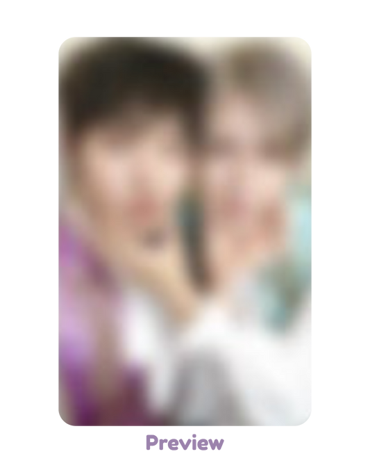 Yeosang Mingi Makestar Lucky Draw 2.2 unit ver. Golden Hour part 5 ATEEZ