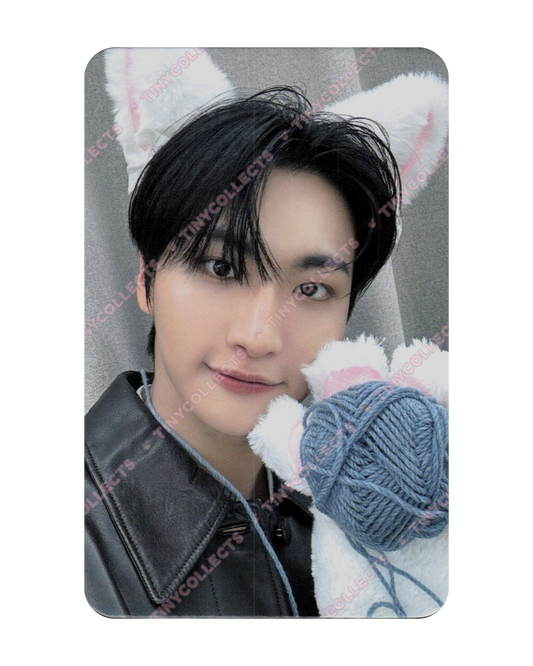 Seonghwa Dear My Muse Lucky Draw 1.1 Woolly Meow ver. Golden Hour part 4 ATEEZ