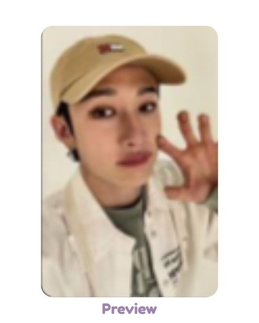 Bang Chan album incl. Nemo random B ver. ATE Stray Kids