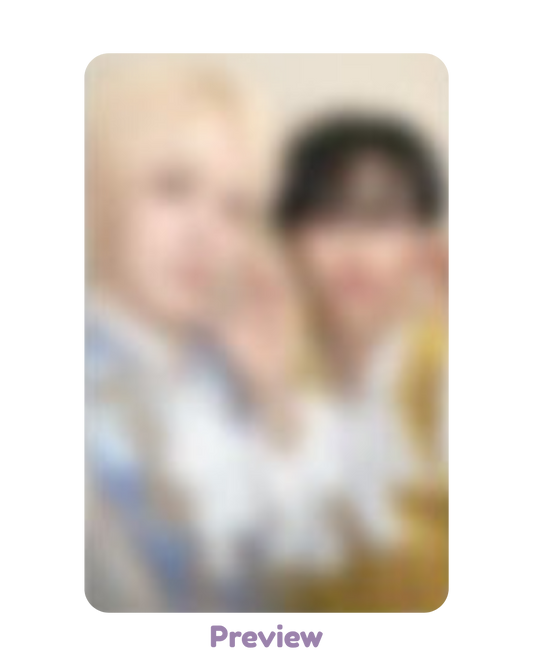 Seonghwa Yunho Makestar Lucky Draw 2.2 unit ver. Golden Hour part 5 ATEEZ