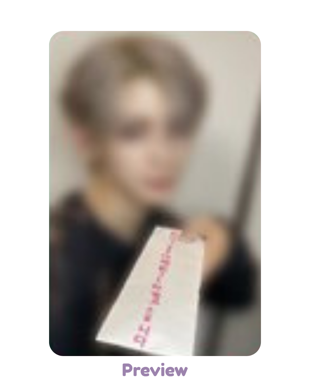 Yeosang Kpopstore Lucky Draw 1.2 Office ATEEZ ver. 3:1 Golden Hour part 5 ATEEZ