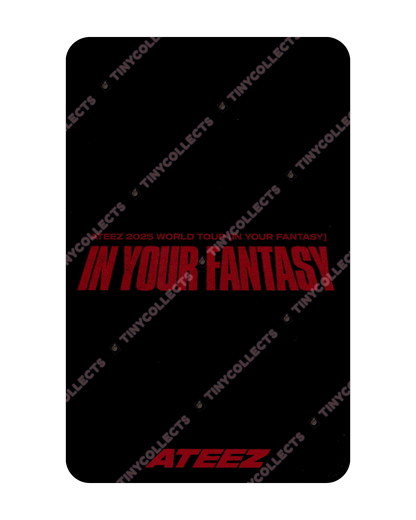 Yeosang IYF Tour Japan Trading Card ver. 2 merch ATEEZ