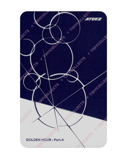 Yunho Digipack incl. 1 Golden Hour part 4 ATEEZ