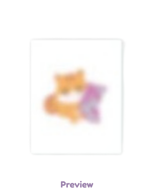 Hongjoong Soundwave Lucky Draw 2.2 Aniteez Sticker ver. Golden Hour part 5 ATEEZ