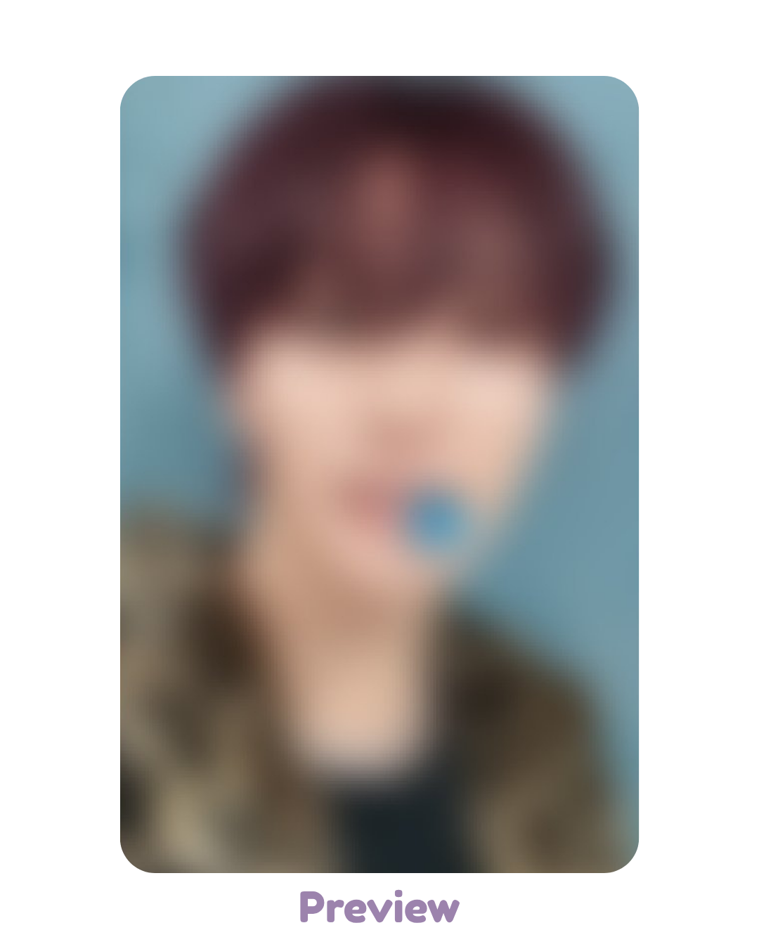 Seonghwa NY Music 1.1 Guitar Pick ver. POB Golden Hour part 6 ATEEZ