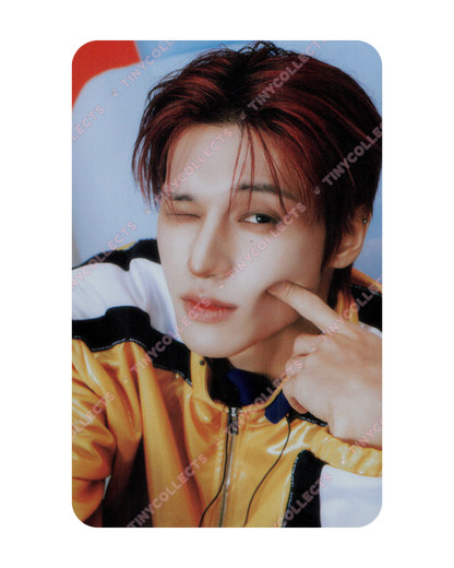 Wooyoung Trading Card 1 Aniteez in Color ATEEZ