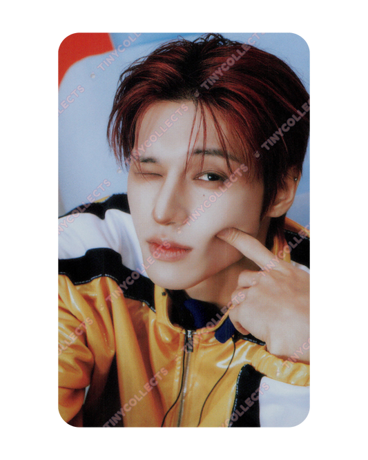 Wooyoung Trading Card 1 Aniteez in Color ATEEZ