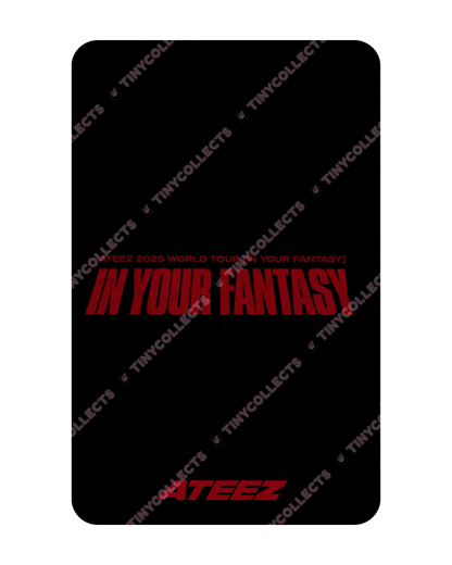 Yeosang IYF Tour Japan Trading Card ver. 3 merch ATEEZ
