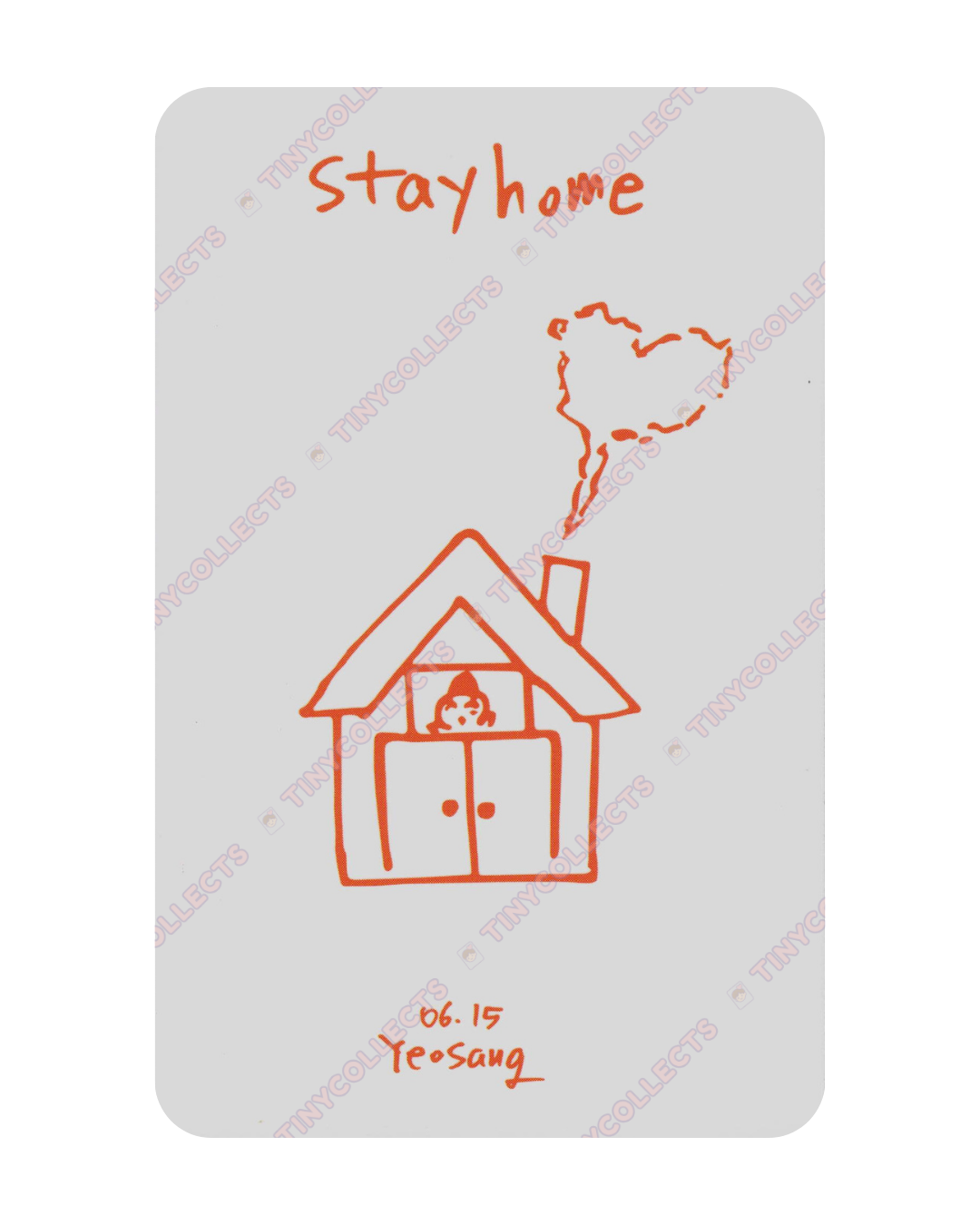 Yeosang Stay Home 2021 HBD Merch incl. ver. B ATEEZ