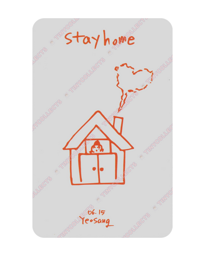 Yeosang Stay Home 2021 HBD Merch incl. ver. B ATEEZ