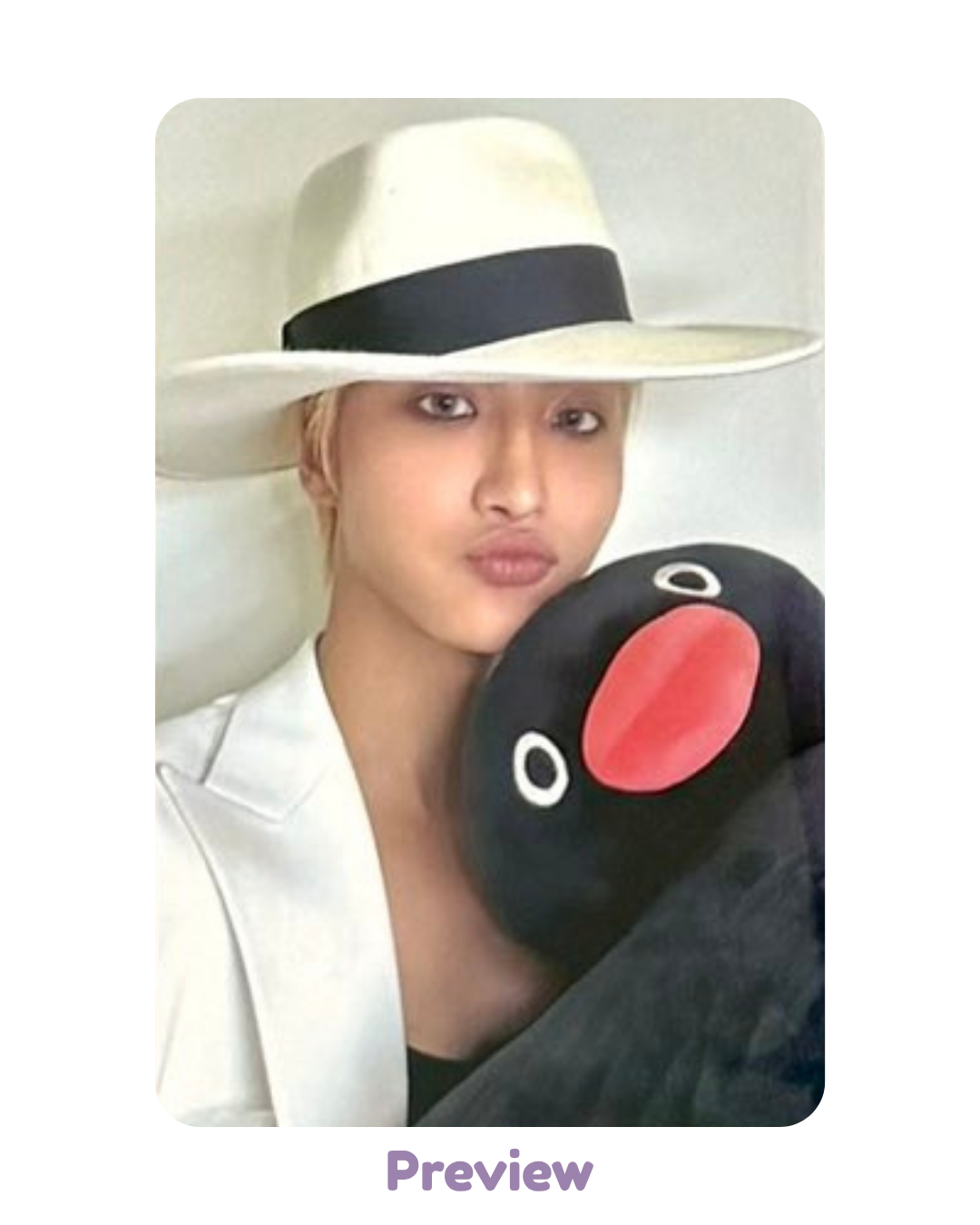 Seonghwa Soundwave Lucky Draw 1.2 Penguin Friend ver. Pop-up Golden Hour part 5 ATEEZ