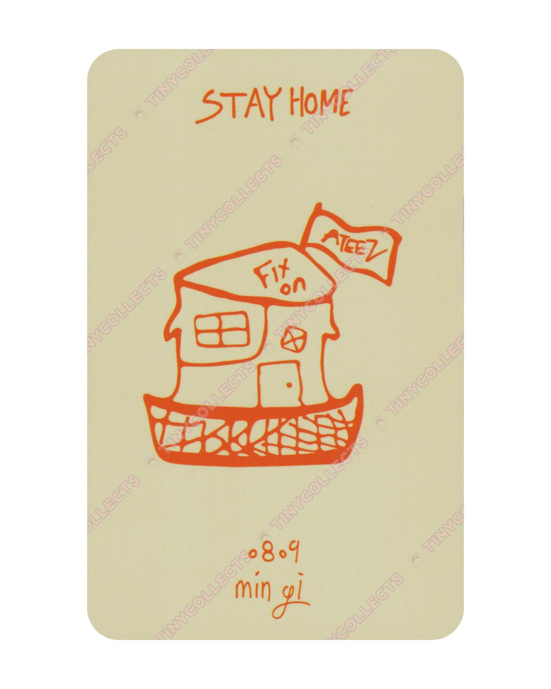Mingi Stay Home 2021 HBD Merch incl. ver. B ATEEZ