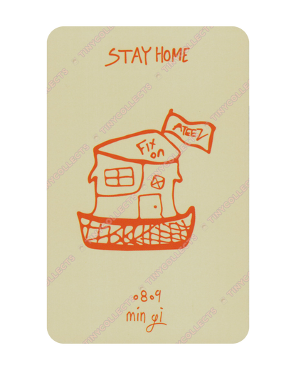 Mingi Stay Home 2021 HBD Merch incl. ver. B ATEEZ