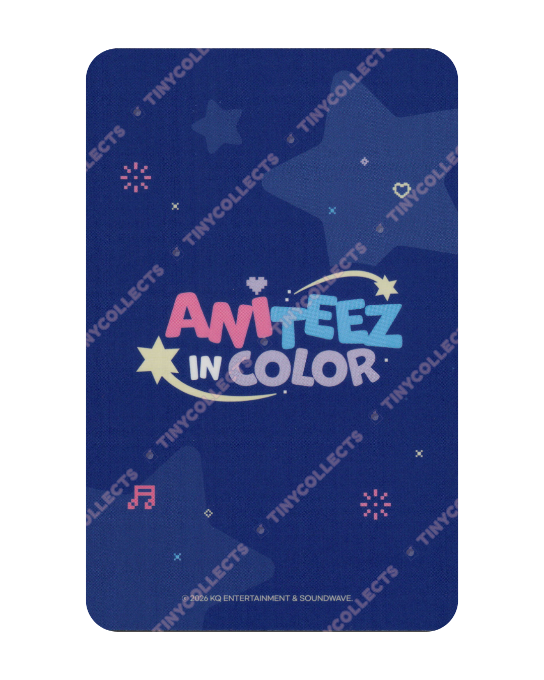 Hongjoong Trading Card 2 Aniteez in Color ATEEZ