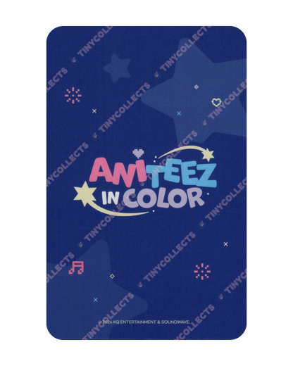 Hongjoong Trading Card 2 Aniteez in Color ATEEZ