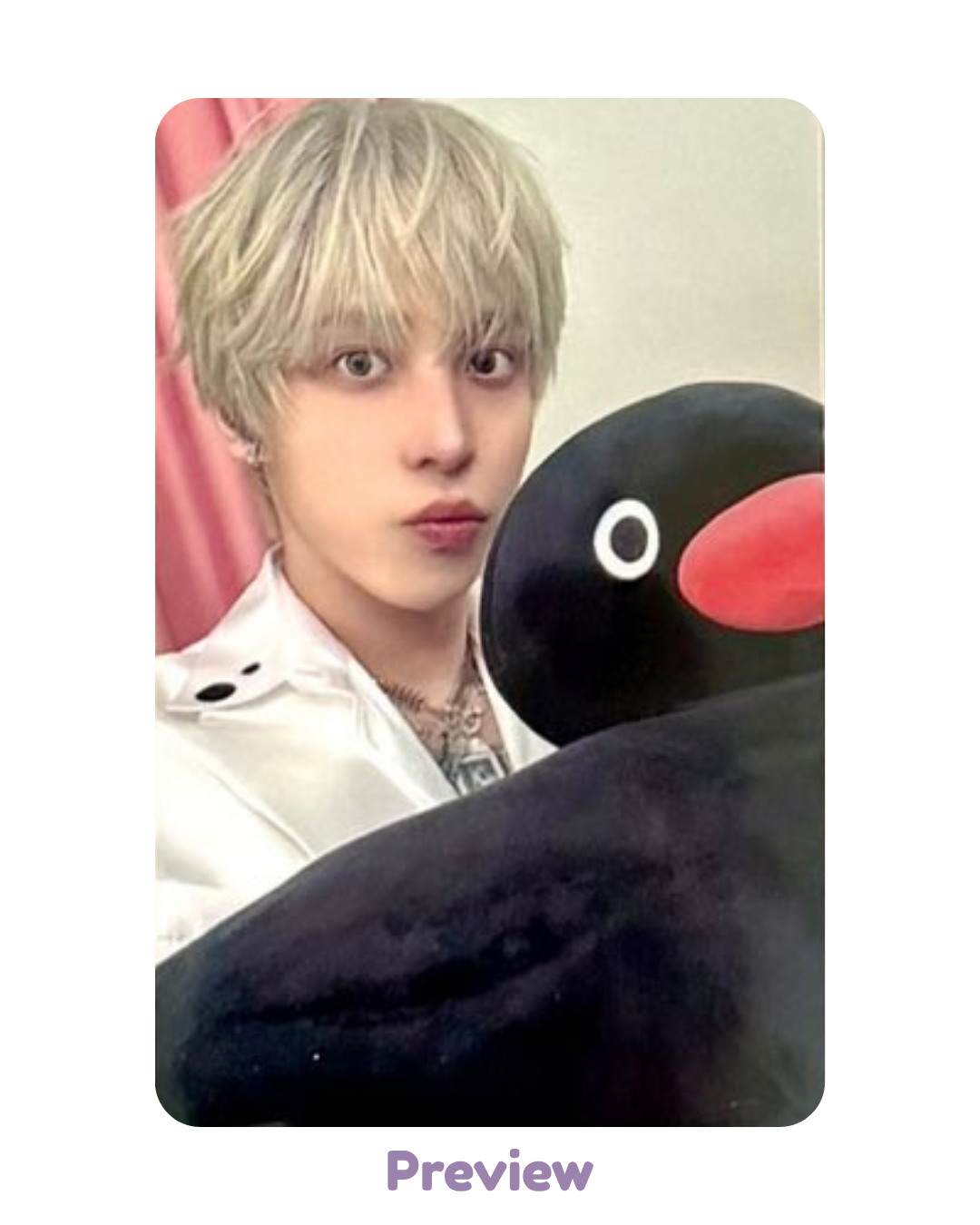 Yunho Soundwave Lucky Draw 1.2 Penguin Friend ver. Pop-up Golden Hour part 5 ATEEZ