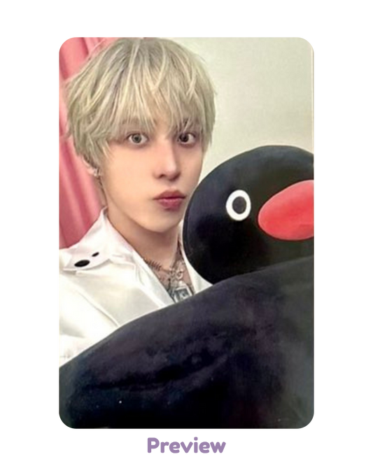 Yunho Soundwave Lucky Draw 1.2 Penguin Friend ver. Pop-up Golden Hour part 5 ATEEZ
