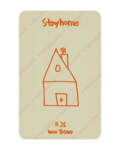 Wooyoung Stay Home 2021 HBD Merch incl. ver. B ATEEZ