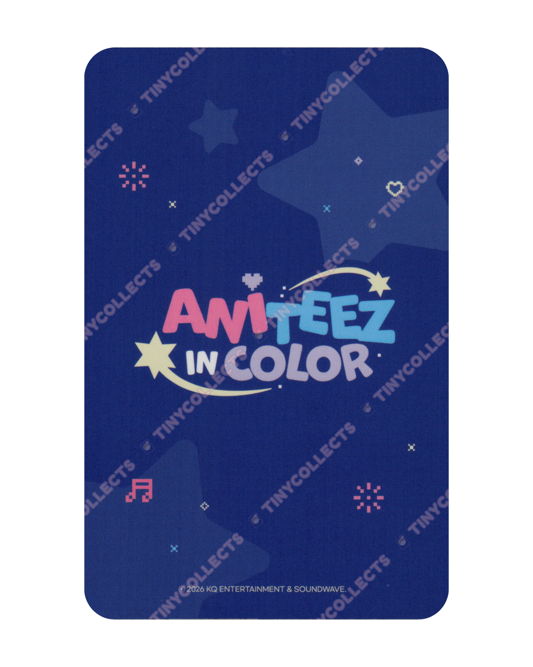 Seonghwa Trading Card 2 Aniteez in Color ATEEZ