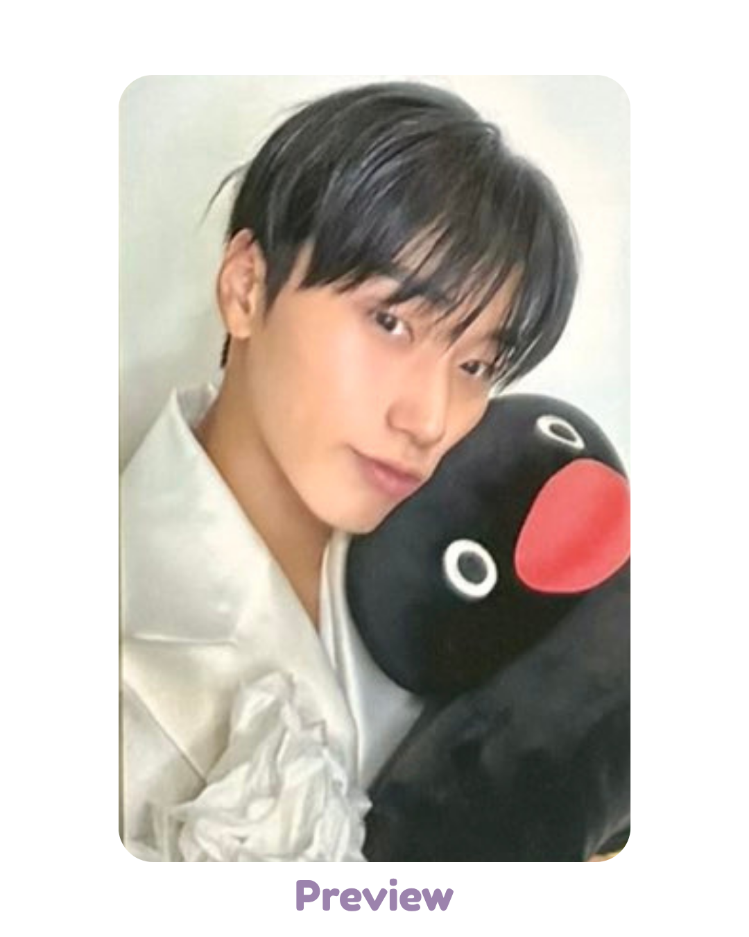 San Soundwave Lucky Draw 1.2 Penguin Friend ver. Pop-up Golden Hour part 5 ATEEZ