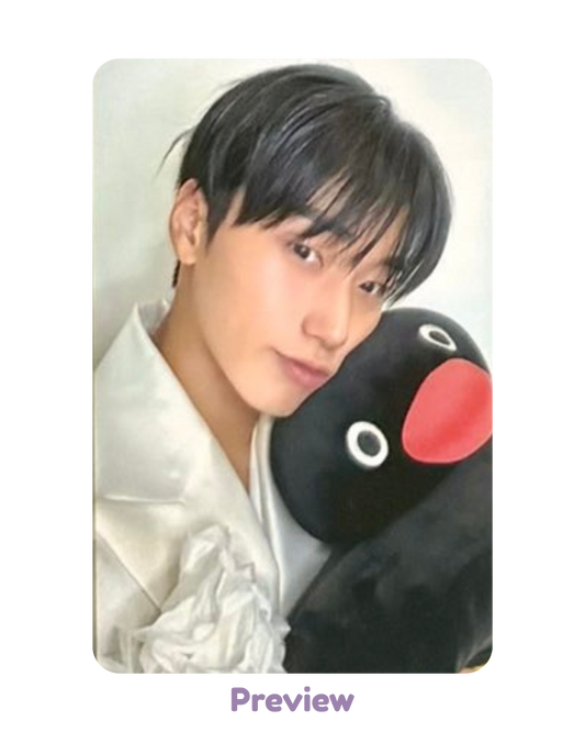 San Soundwave Lucky Draw 1.2 Penguin Friend ver. Pop-up Golden Hour part 5 ATEEZ