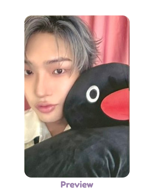 Mingi Soundwave Lucky Draw 1.2 Penguin Friend ver. Pop-up Golden Hour part 5 ATEEZ
