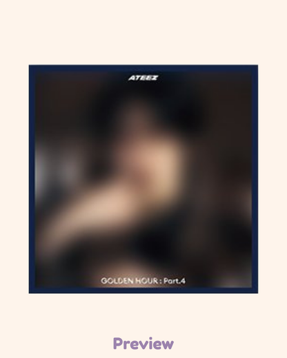 Sealed Digipack choose member Golden Hour part 4 ATEEZ