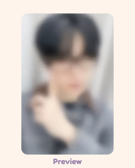 Yunho JJMuze Lucky Draw Smarteez ver. Golden Hour part 4 ATEEZ