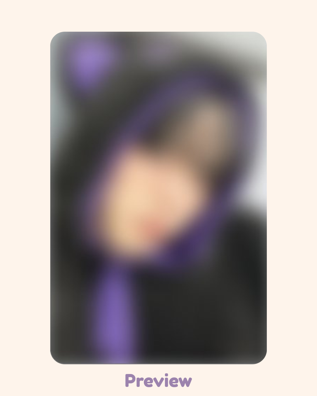 Yunho Makestar 4.0 Black Cat ver. fansign benefit Golden Hour part 4 ATEEZ