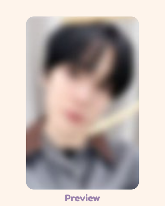 Yunho Dear My Muse 2.0 Eat You in 1 Bite ver. fansign benefit Golden Hour part 4 ATEEZ