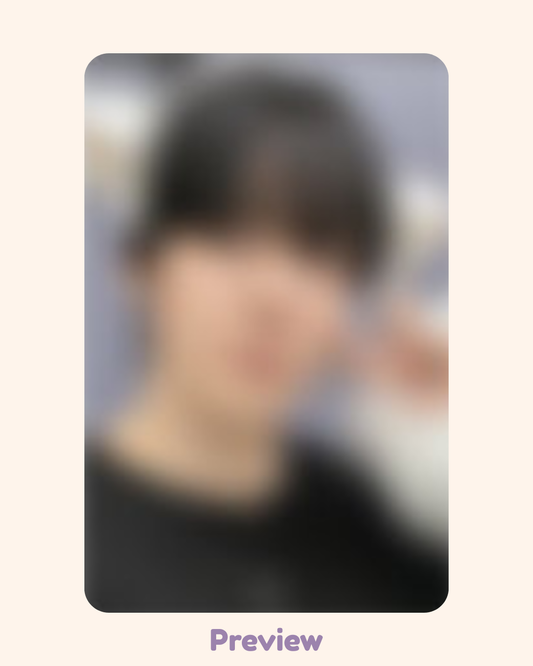 Yunho Makestar 6.1 Fluffyteez ver. fansign benefit Golden Hour part 4 ATEEZ