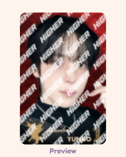 Yunho Higher Timepiece SBS Inkigayo Win ver. Golden Hour part 4 ATEEZ