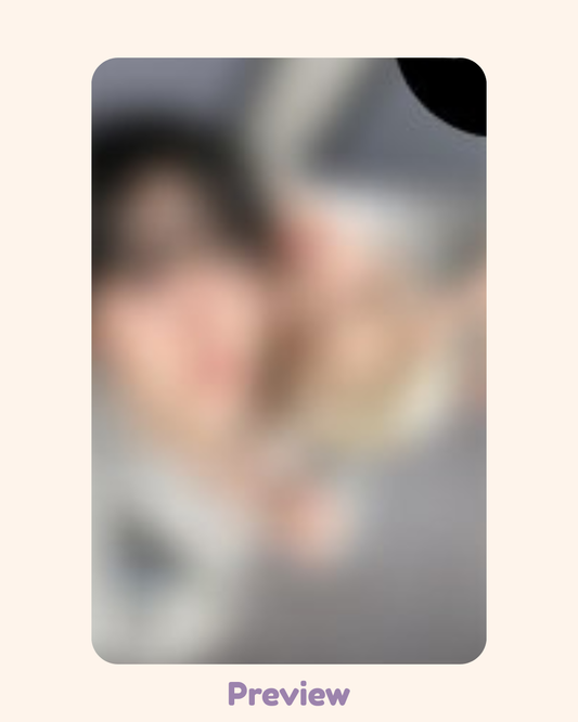 Yunho Mingi Makestar 6.2 Unit ver. fansign benefit Golden Hour part 4 ATEEZ