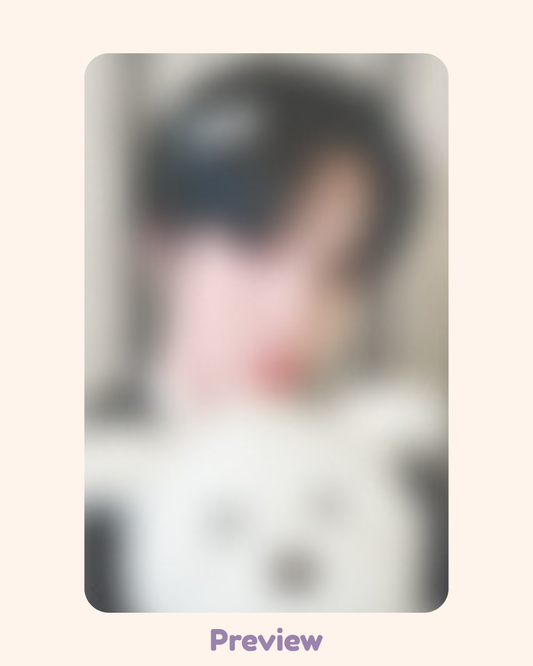 Yunho Hellolive 3.0 Puppy ver. fansign benefit Golden Hour part 4 ATEEZ