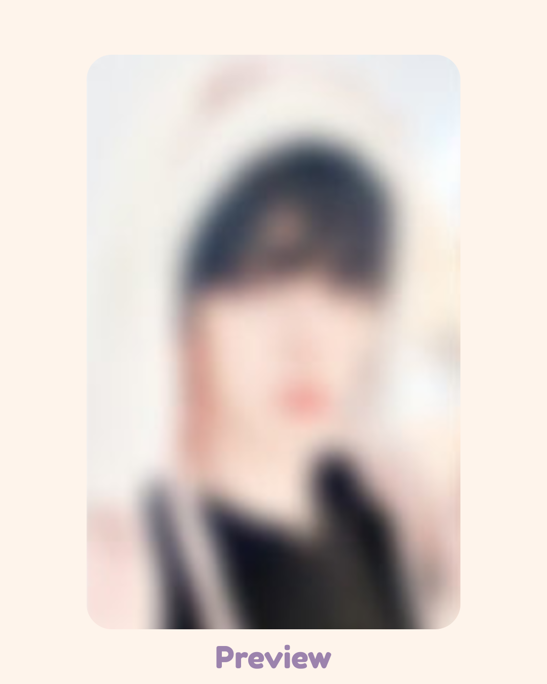 Yunho Hellolive 5.0 Bunny Blanket ver. fansign benefit Golden Hour part 4 ATEEZ