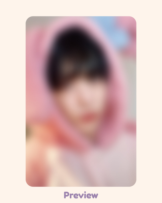 Yunho Makestar 7.1 Sanrio Pyjama ver. fansign benefit Golden Hour part 4 ATEEZ