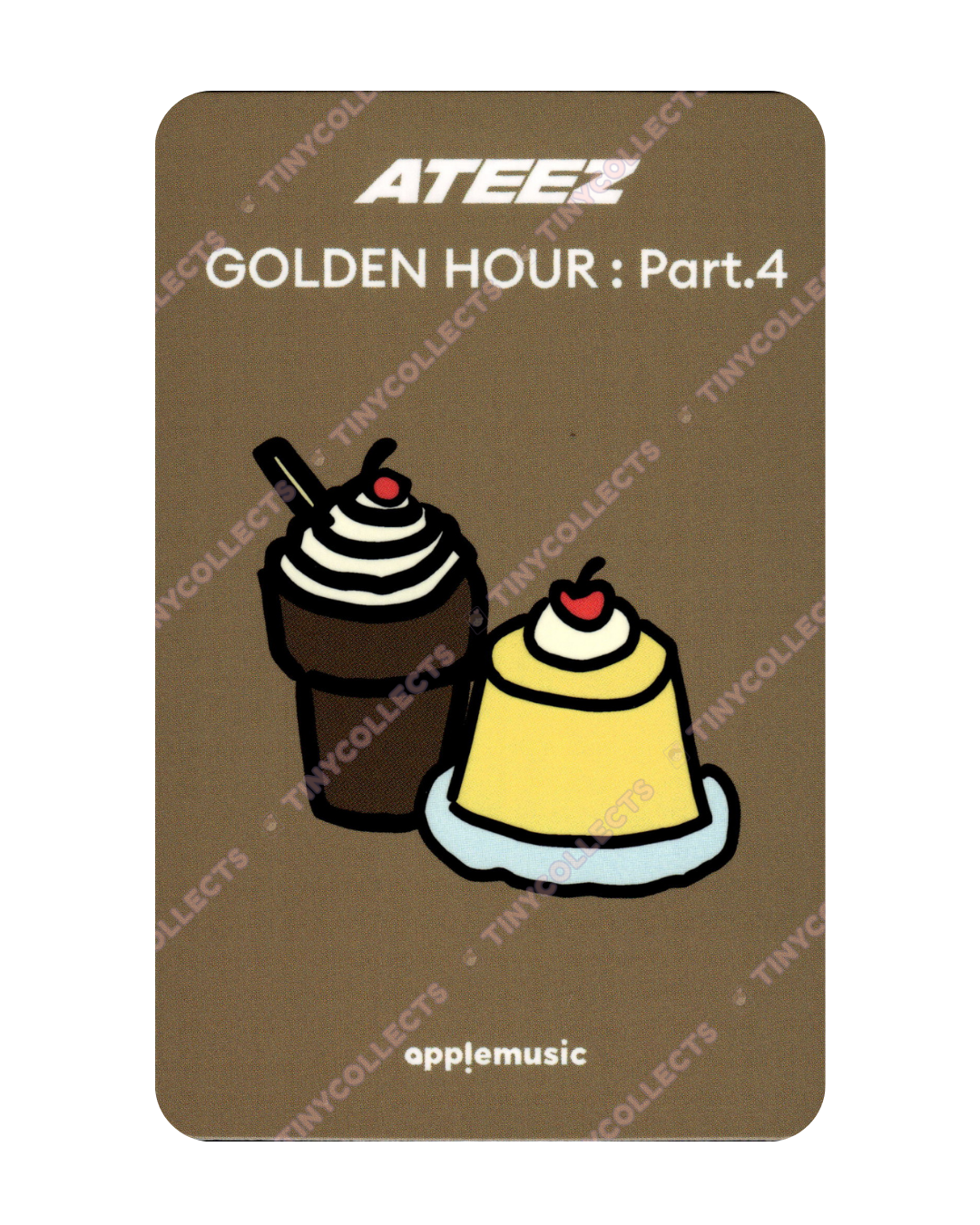 Seonghwa Cafe event benefit Apple Music/OffiK Golden Hour part 4 ATEEZ