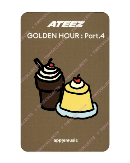 Seonghwa Cafe event benefit Apple Music/OffiK Golden Hour part 4 ATEEZ