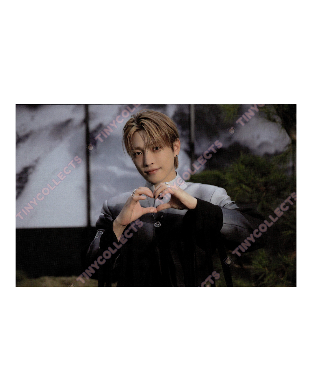 Hongjoong Cafe event set benefit postcard Soundwave Golden Hour part 4 ATEEZ
