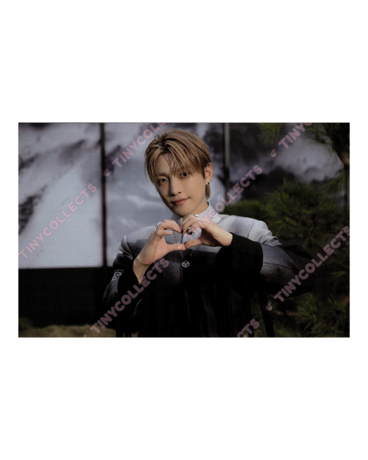 Hongjoong Cafe event set benefit postcard Soundwave Golden Hour part 4 ATEEZ