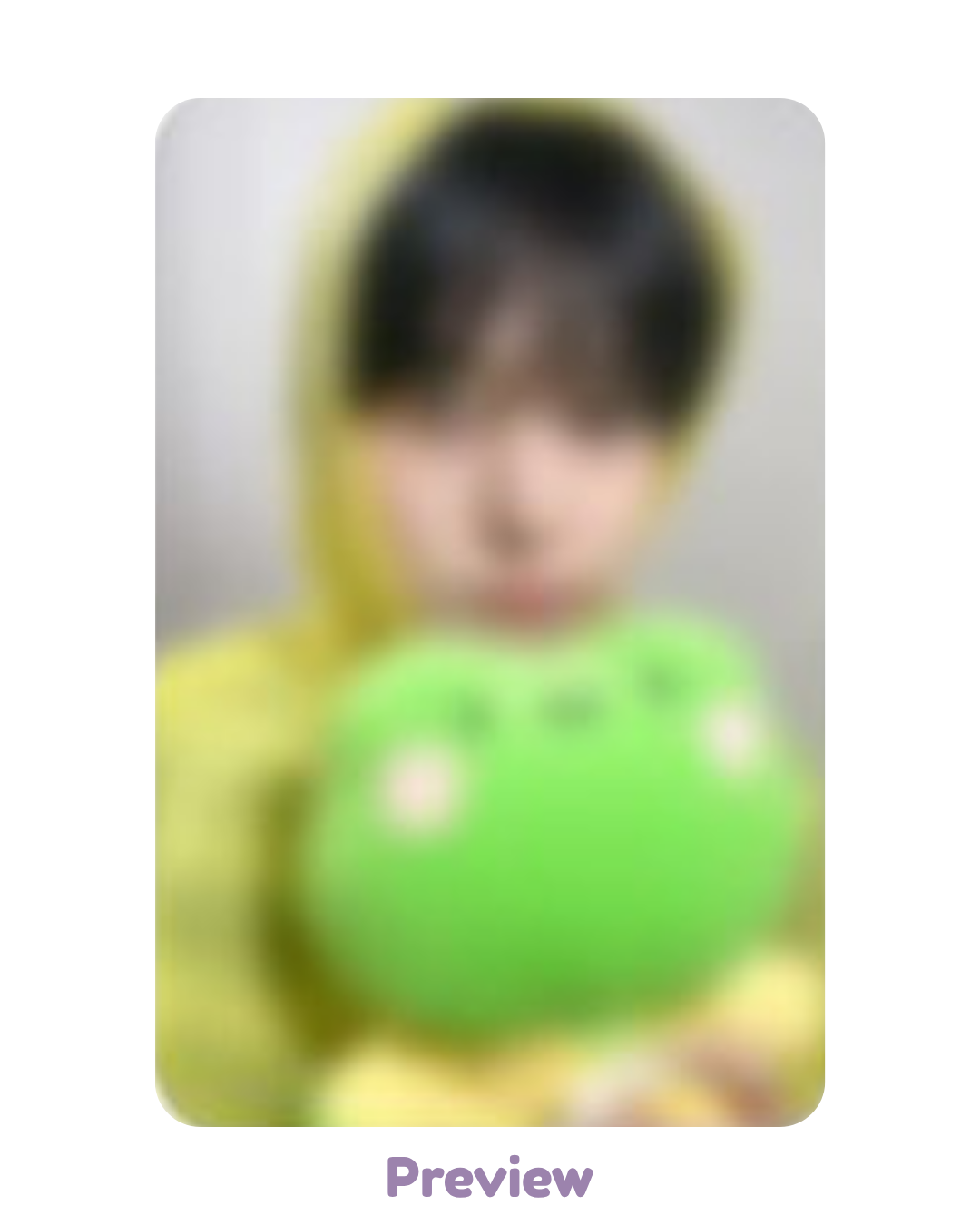 Yunho Jump Up Lucky Draw 1.0 Jump Up Raincoat ver. Golden Hour part 4 ATEEZ