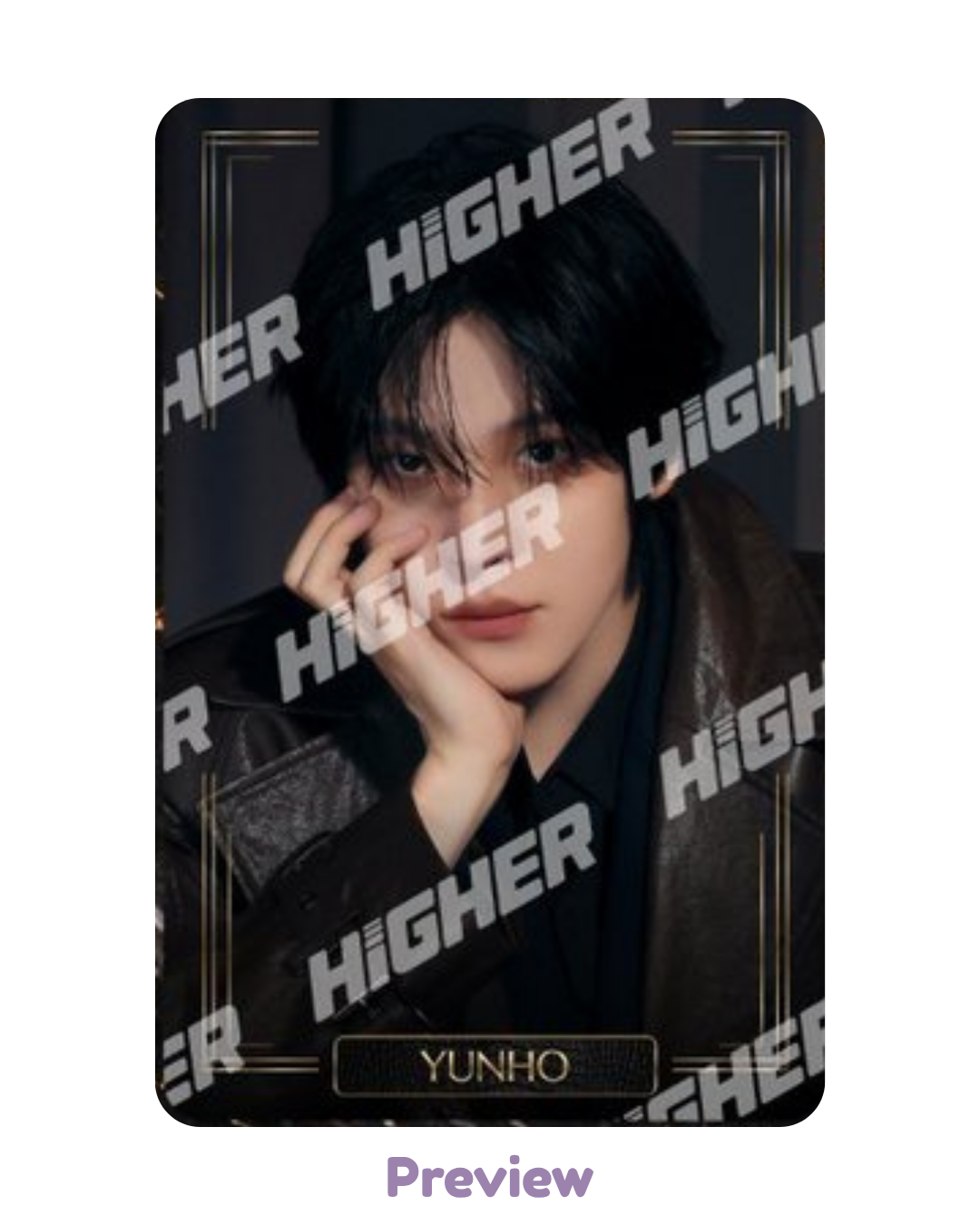 Yunho Higher Timepiece Adrenaline Theme C ver. Golden Hour part 4 ATEEZ