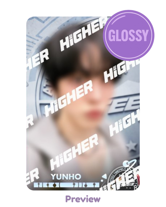 Yunho Higher Timepiece NASA selfie SPACE ver. Glossy Golden Hour part 4 ATEEZ