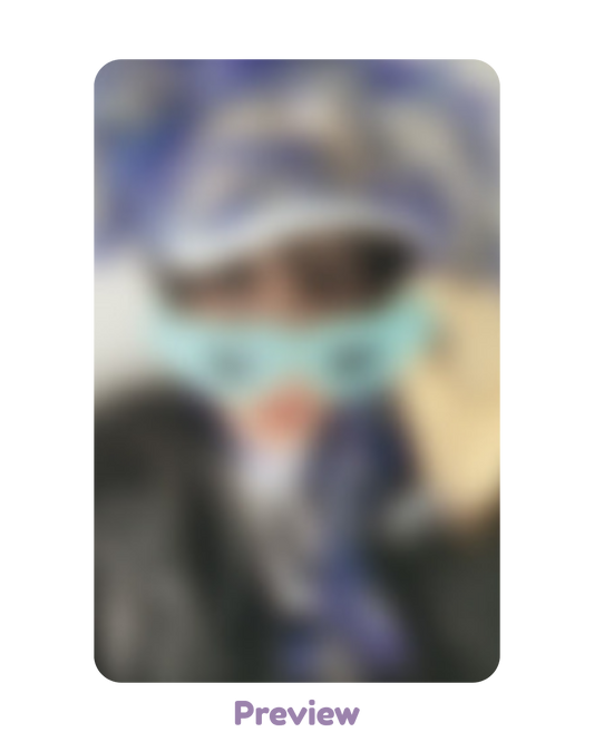 Yunho Musicart 1.1 Blue Sunglasses ver. POB Golden Hour part 5 ATEEZ
